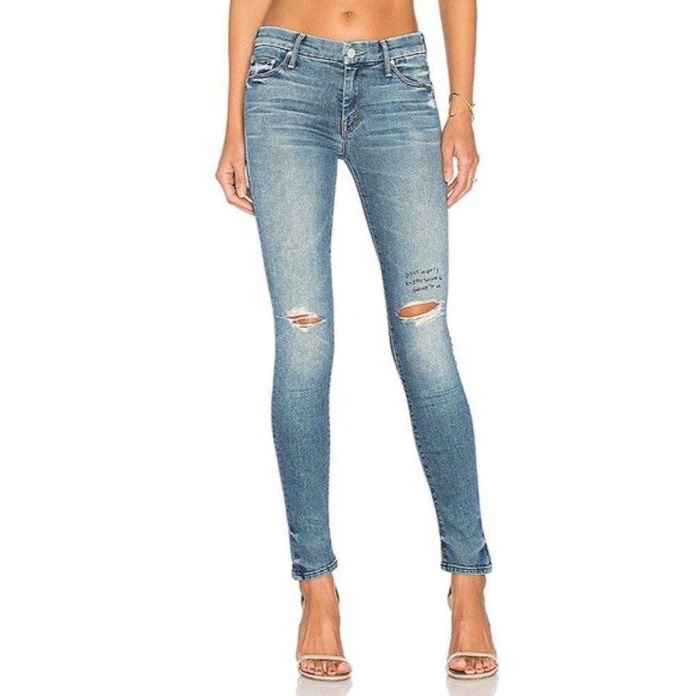 Mother the Looker Jeans in furiously happy Size 27